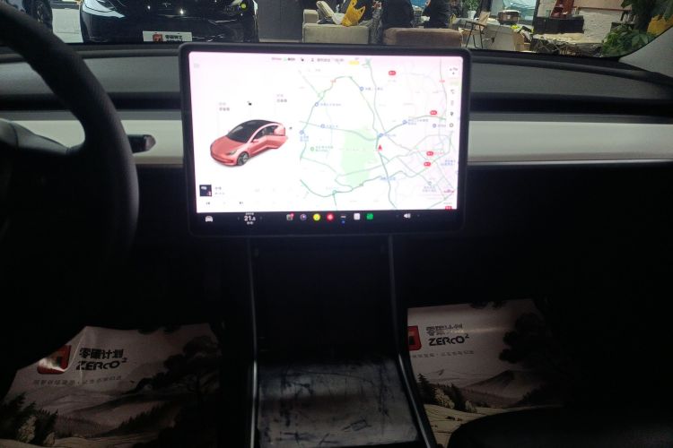 特斯拉 Model 3 2019款 标准续航后驱升级版中控内饰16