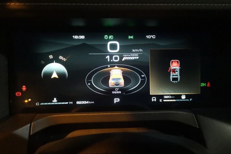 坦克300 2021款 越野版 2.0T 挑战者中控内饰14