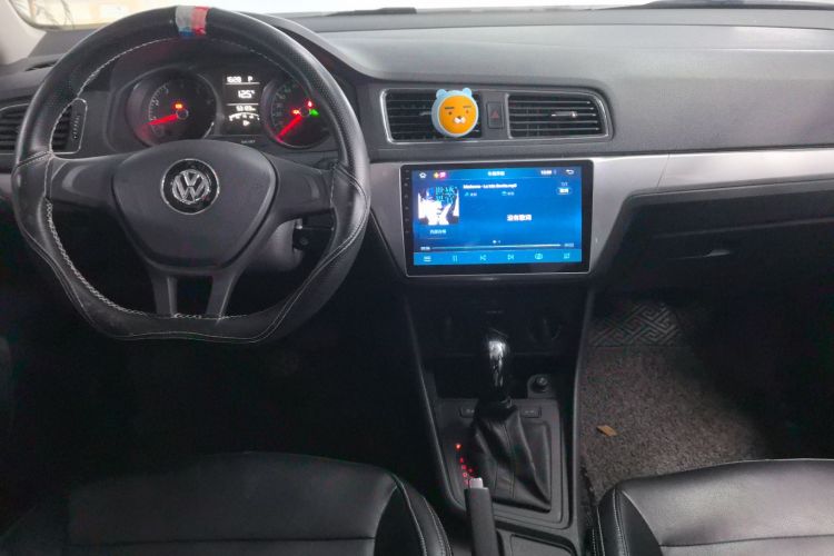 大众 朗逸 2017款 1.6L 自动风尚版中控内饰12