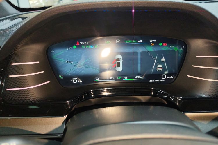 比亚迪 唐新能源 2022款 DM-p 215KM 四驱旗舰型中控内饰14