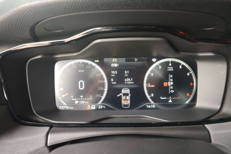 领克03 2019款 2.0TD 自动劲Pro版中控内饰14