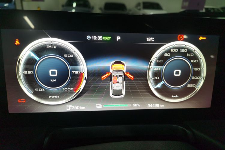 奔腾E01 2020款 空间曲率型中控内饰14