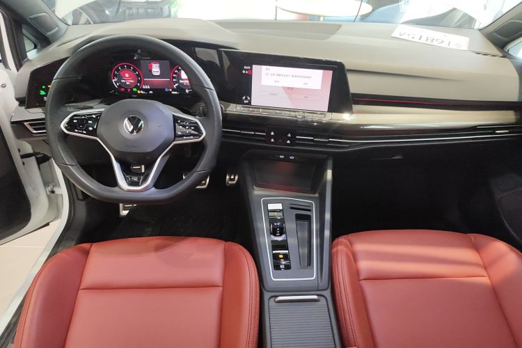 大众 高尔夫 2023款 改款 280TSI DSG R-Line Lite中控内饰12