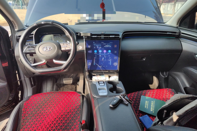 现代 2023款 途胜L 1.5T 自动两驱GLX精英版中控内饰12