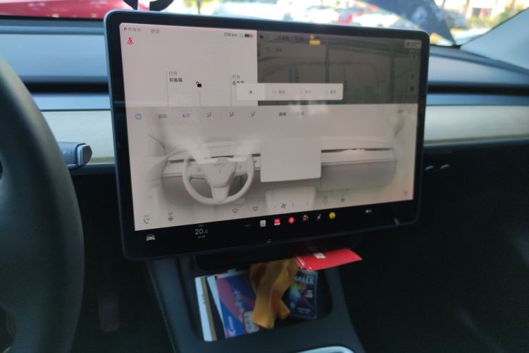 特斯拉 Model Y 2021款 标准续航后驱版中控内饰16