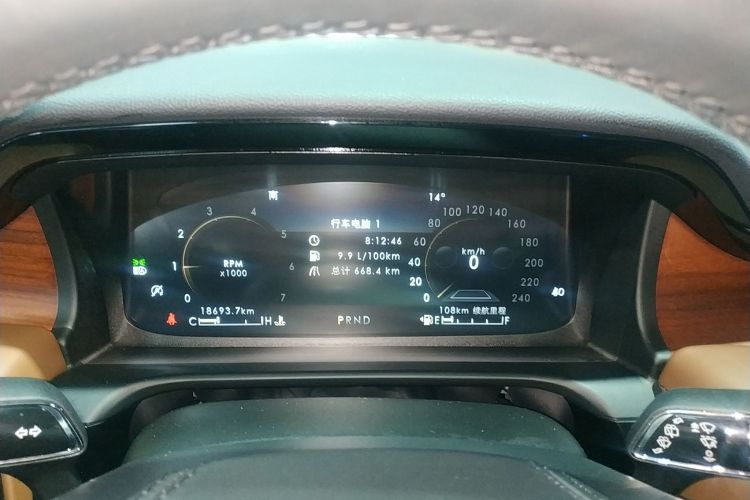 林肯 飞行家 2023款 3.0T V6 四驱尊雅巡航版 六座中控内饰14