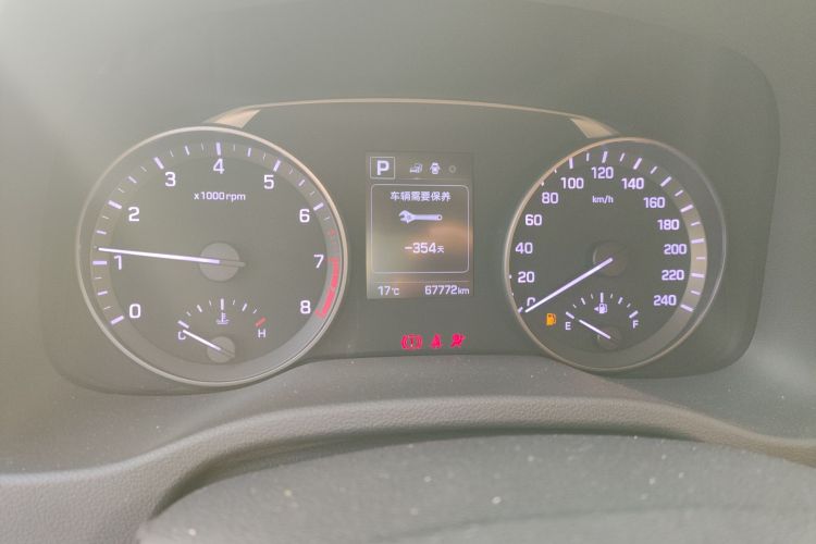 现代 领动 2016款 1.6L 自动智炫·精英型中控内饰14