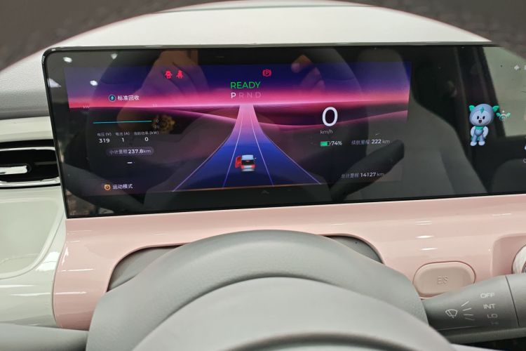 五菱汽车 五菱Air ev晴空 2023款 四座-进阶版中控内饰14