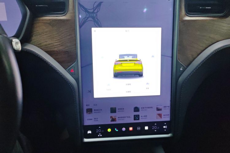 特斯拉 Model X 2020款 长续航升级版中控内饰16