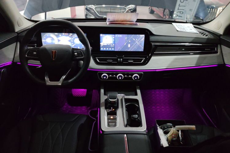 红旗HS5 2025款 2.0T 两驱旗享Pro版中控内饰12