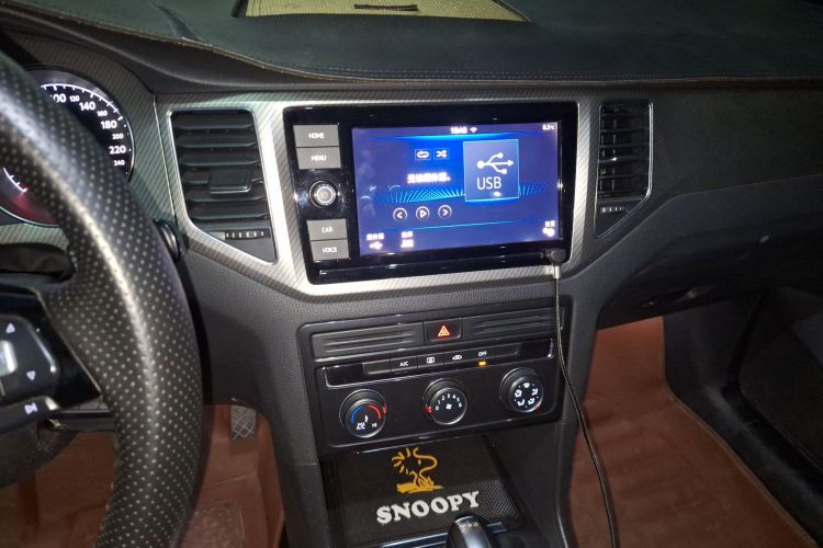 大众 高尔夫·嘉旅 2019款 280TSI 自动好奇型 国V中控内饰16