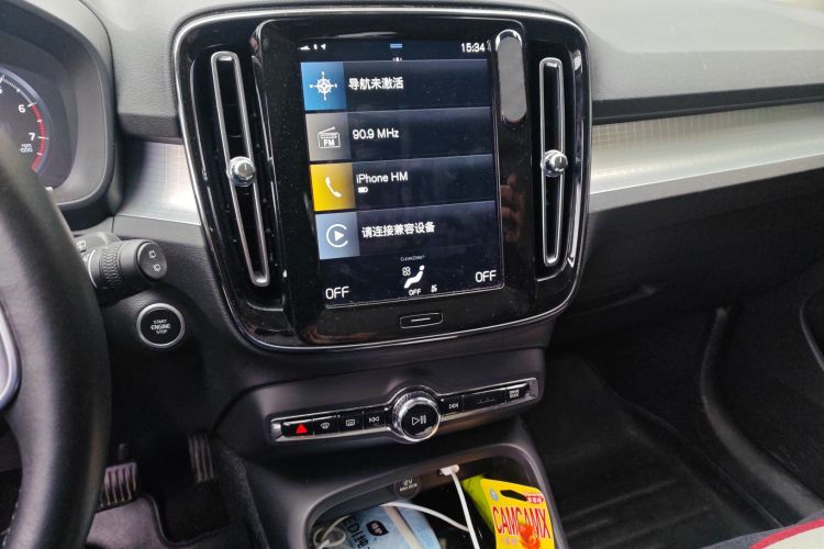 沃尔沃XC40 2021款 T4 四驱智行时尚版中控内饰16