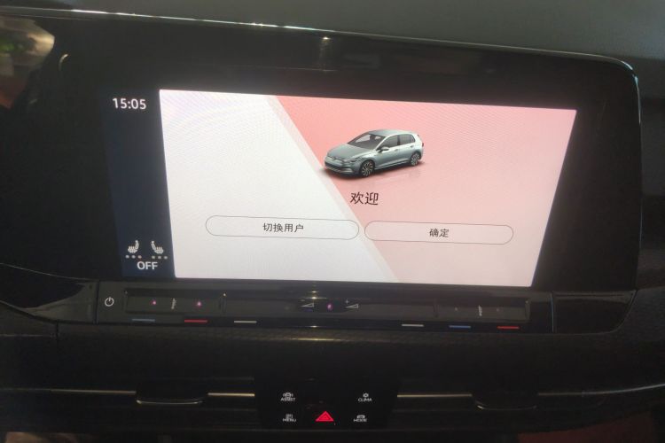 大众 高尔夫GTI 2023款 380TSI DSG GTI中控内饰16