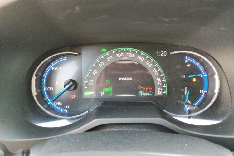 丰田 RAV4荣放 2021款 双擎 2.5L E-CVT四驱精英PLUS版中控内饰14