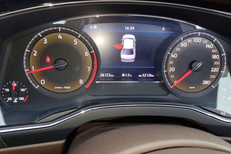 大众 辉昂 2021款 380TSI 豪华版中控内饰15