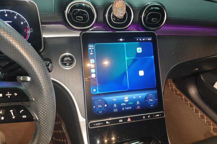 奔驰C级 2024款 C 200 L 运动版中控内饰16