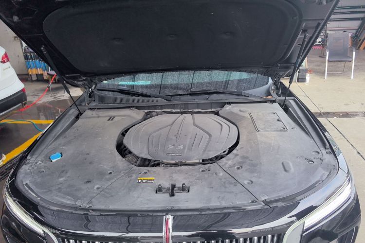 红旗H9 2022款 2.0T 智联旗享版机舱底盘24