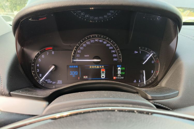 凯迪拉克ATS-L 2017款 28T 时尚型中控内饰14