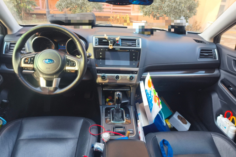 斯巴鲁 傲虎 2015款 2.5i 豪华导航版中控内饰12