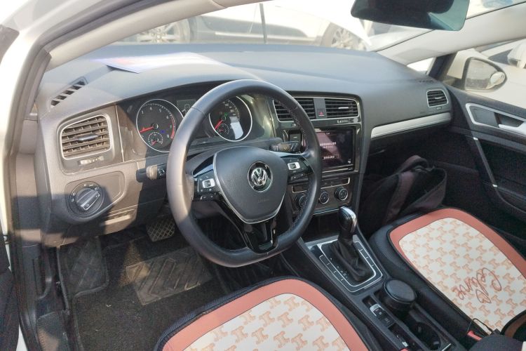 大众 高尔夫 2019款 1.6L 自动舒适型 国V中控内饰13