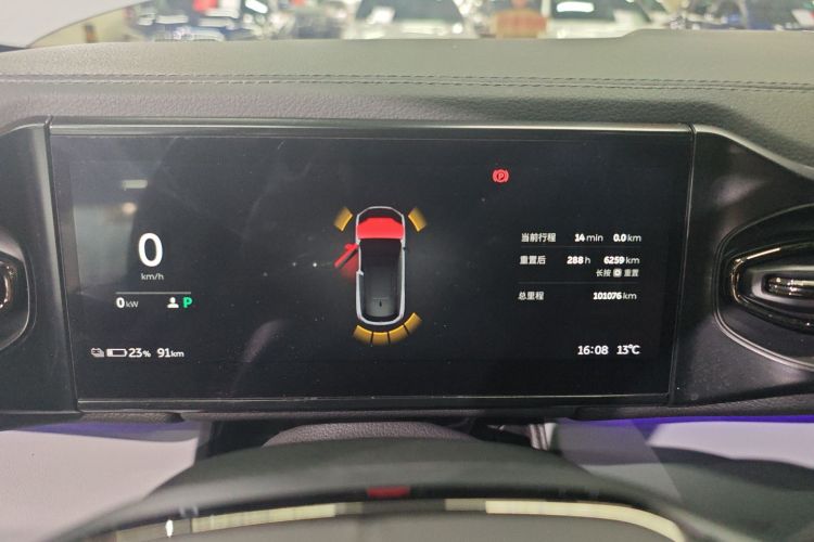 蔚来ES6 2020款 420KM 运动版中控内饰14