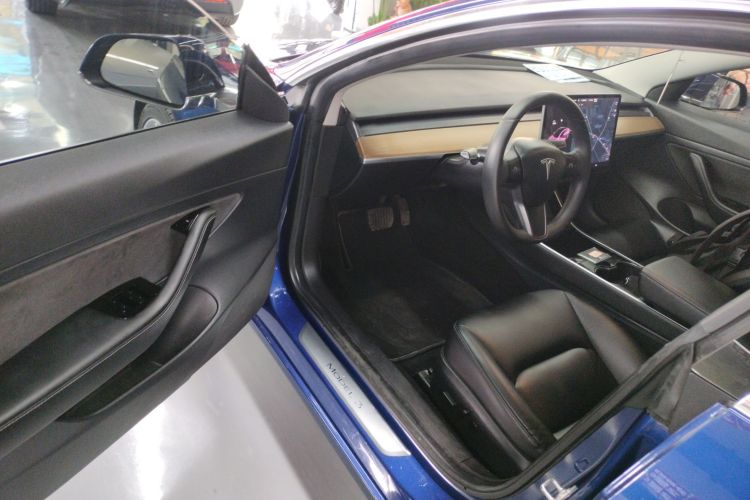 特斯拉 Model 3 2020款 改款 长续航后轮驱动版中控内饰7003