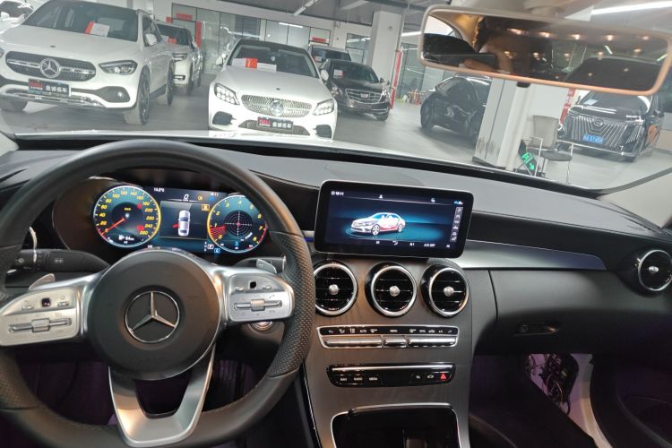奔驰C级 2020款 改款 C 200 L 时尚型运动版中控内饰18