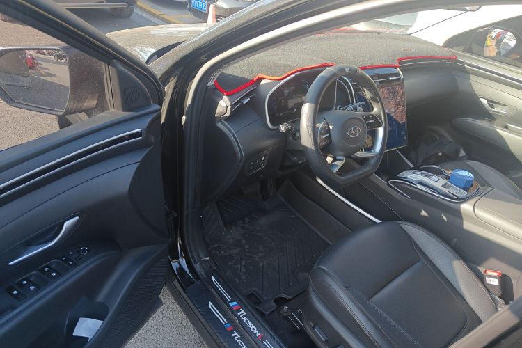 现代 2023款 途胜L 1.5T 自动两驱GLX精英版中控内饰20