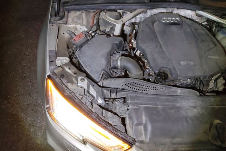 奥迪A4L 2018款 30周年年型 40 TFSI 时尚型局部细节9006