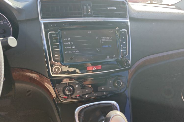 哈弗H6 2014款 运动版 1.5T 手动两驱精英型中控内饰16