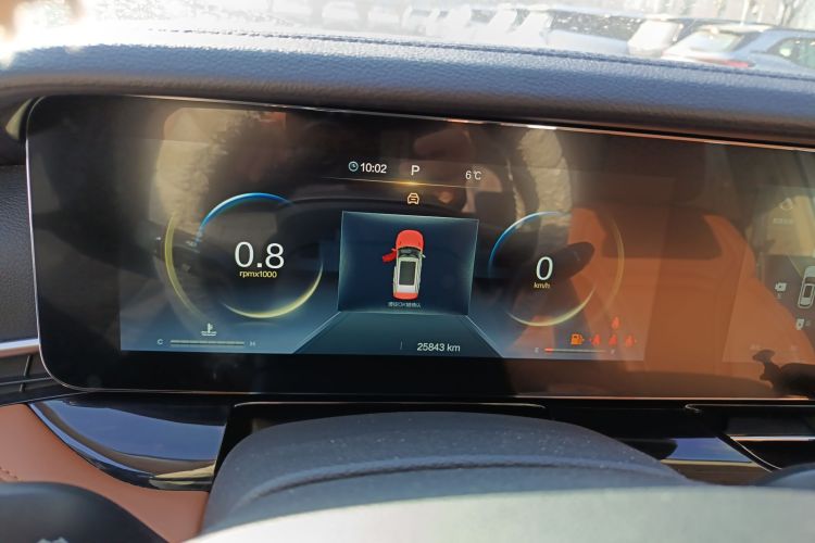 奔腾T99 2022款 20TD 自动运动尊享型特装版中控内饰14