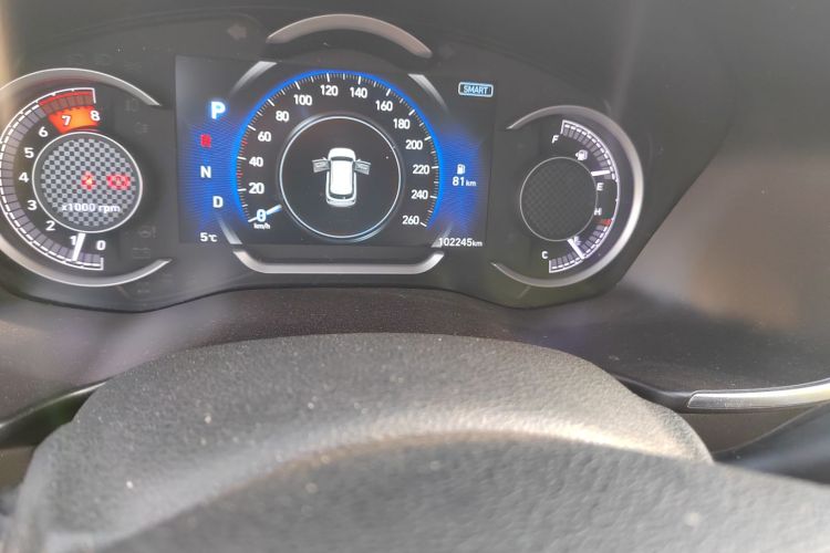 现代 胜达 2019款 380 TGDi DLX 自动两驱智尊版PLUS 国VI中控内饰15