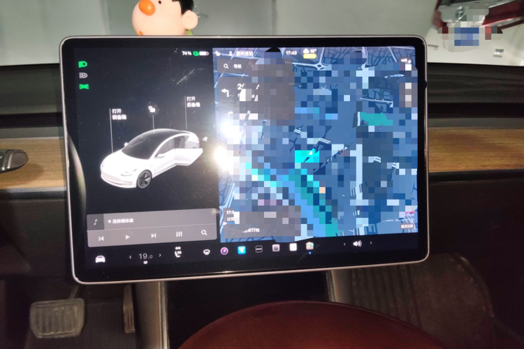 特斯拉 Model 3 2020款 改款 标准续航后驱升级版中控内饰16