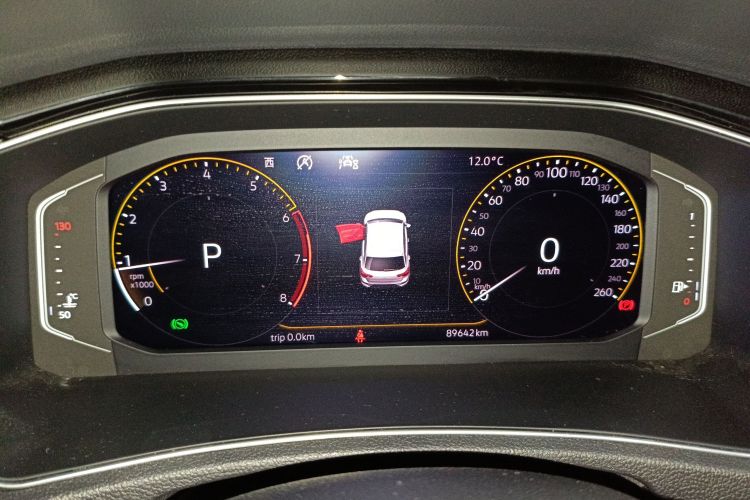 大众 T-ROC探歌 2019款 280TSI DSG两驱舒适型 国VI中控内饰14