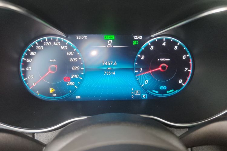 奔驰C级 2021款 C 260 L 运动星耀臻藏版中控内饰14