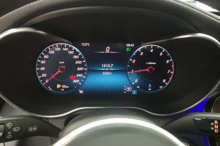 奔驰GLC 2022款 改款 GLC 260 L 4MATIC 豪华型中控内饰14