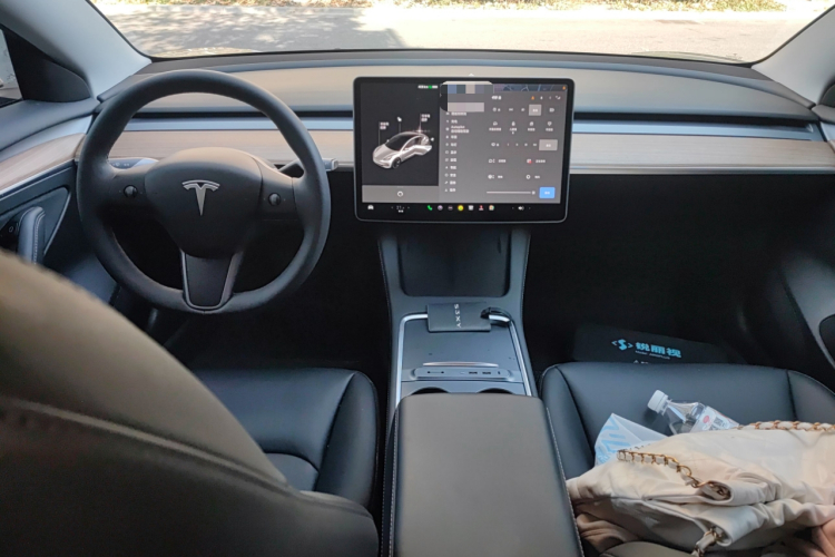 特斯拉 Model 3 2022款 后轮驱动版中控内饰7002
