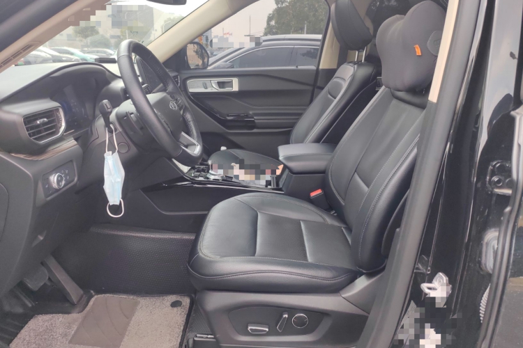 福特 探险者 2020款 EcoBoost 285 四驱钛金版 7座中控内饰19