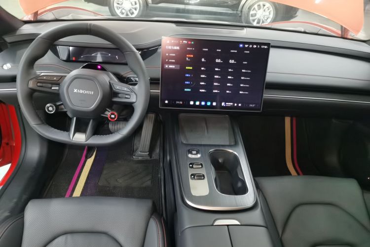 小米汽车 小米SU7 2024款 后驱超长续航高阶智驾Pro版中控内饰7002