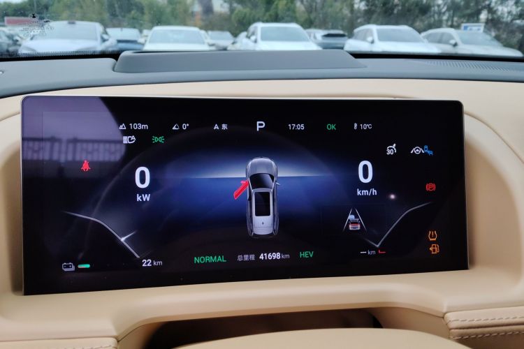 腾势N8 2023款 四驱超混旗舰七座版中控内饰14