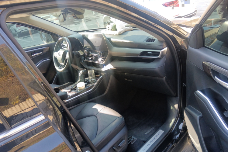 丰田 汉兰达 2024款 2.5L智能电混双擎四驱尊贵版 7座局部细节9005