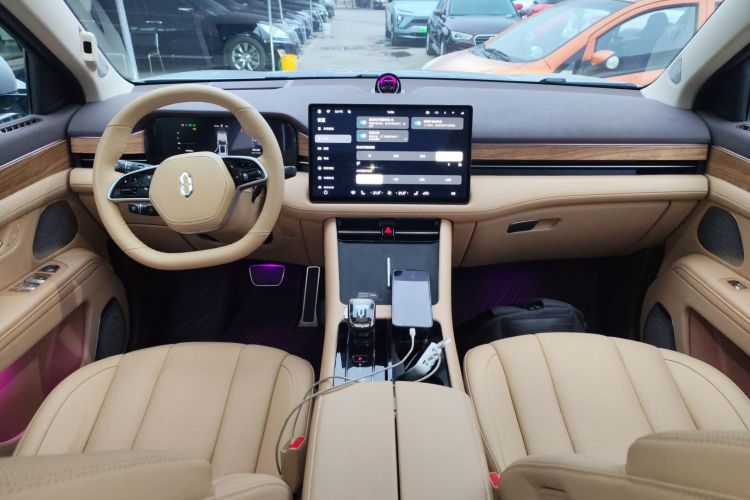 鸿蒙智行 问界M7 2024款 1.5T 智驾后驱Ultra版 5座中控内饰12