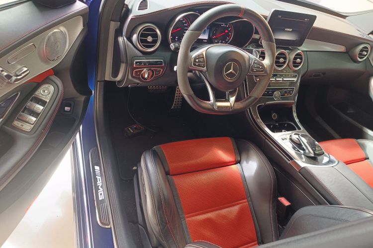 奔驰C级AMG 2015款 AMG C 63 S中控内饰20