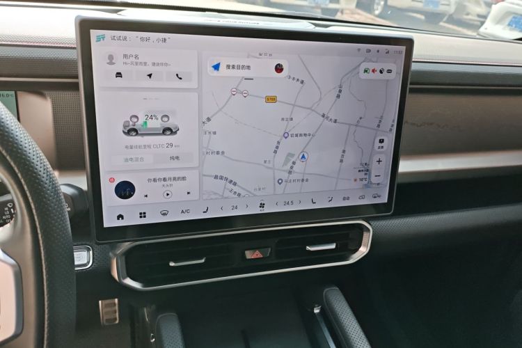 捷途山海 捷途旅行者C-DM 2024款 C-DM 129KM 林野版中控内饰16