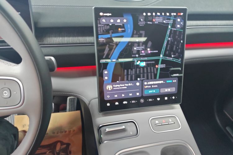 蔚来EC6 2023款 75kWh中控内饰16