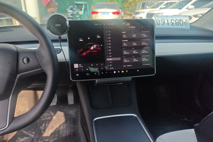 特斯拉 Model 3 2021款 标准续航后驱升级版 3D6中控内饰16