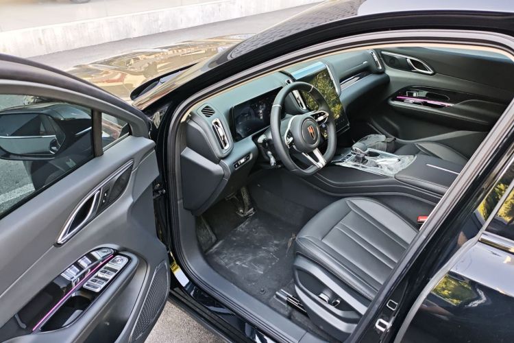 红旗HS3 PHEV 2024款 PHEV 115km 劲为版中控内饰20