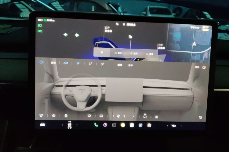 特斯拉 Model Y 2022款 改款 后轮驱动版中控内饰16