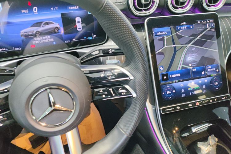 奔驰C级 2024款 改款二 C 260 L 运动版局部细节18