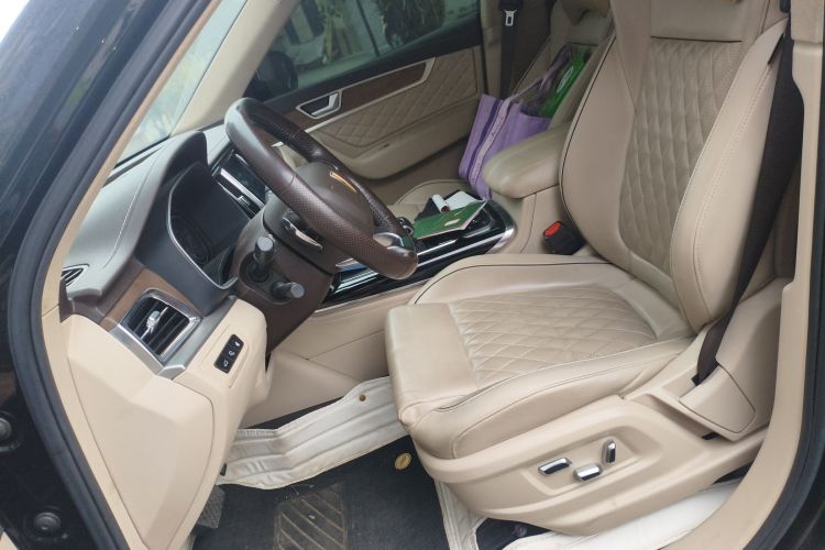 红旗HS7 2019款 3.0T 自动四驱智联旗领版中控内饰19